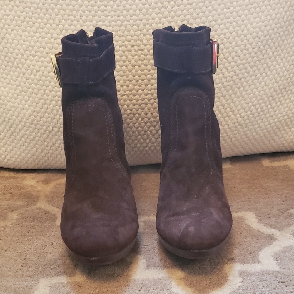 Tory Burch brown ankle boots